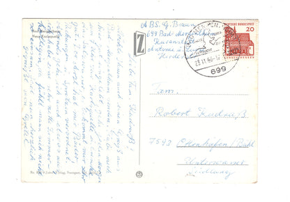 Ansichtskarte Bad Mergentheim / Neue Karlsquelle / L1-70