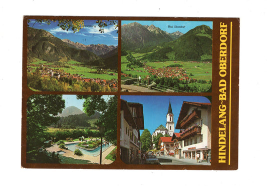 Ansichtskarte Hindelang-Bad Oberdorf / Allgäu