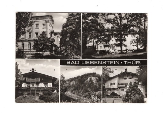 Ansichtskarte Bad Liebenstein / Thüringen