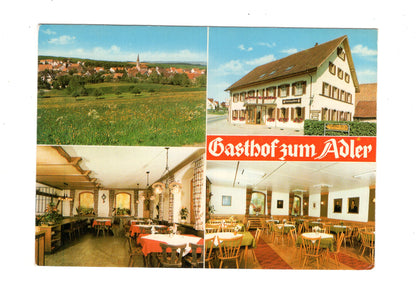 Ansichtskarte Gasthof zum Adler / Bräunlingen 2 / Ortsteil Döggingen
