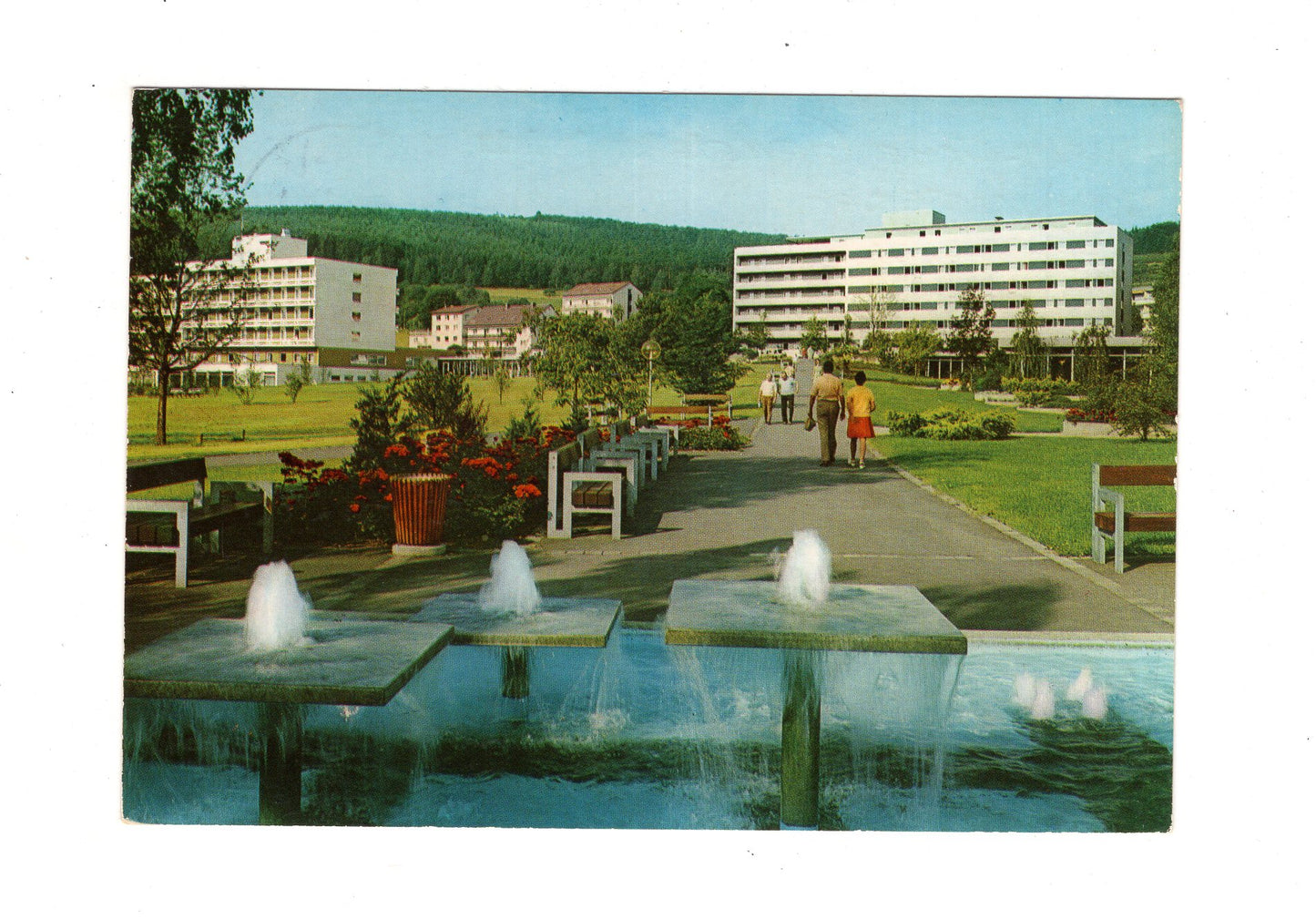 Ansichtskarte Bad Soden-Salmünster / Neuer Kurpark