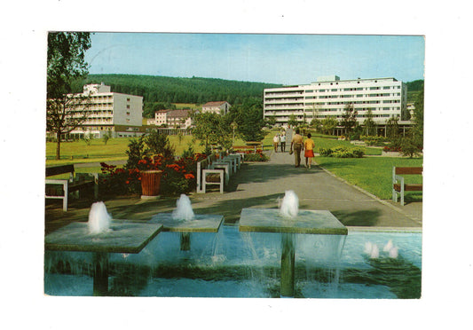 Ansichtskarte Bad Soden-Salmünster / Neuer Kurpark