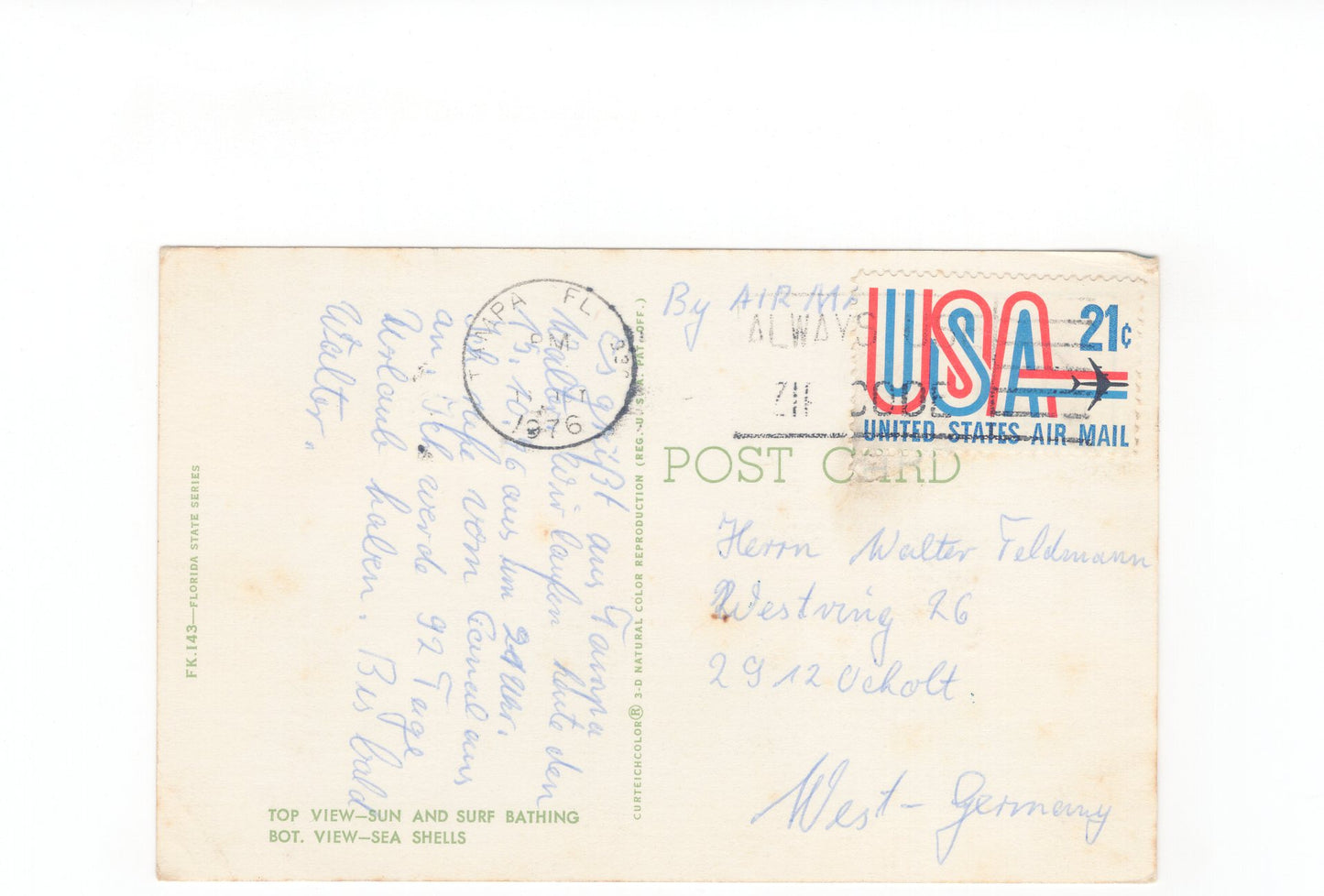 Ansichtskarte Florida / USA