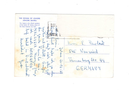 Ansichtskarte The Istana of Johore / Johor Bahru / Malaysia