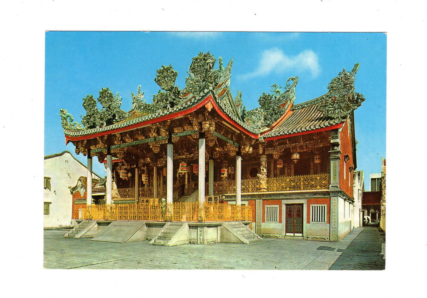 Ansichtskarte Penang / Khoo Kongsi / Malaysia