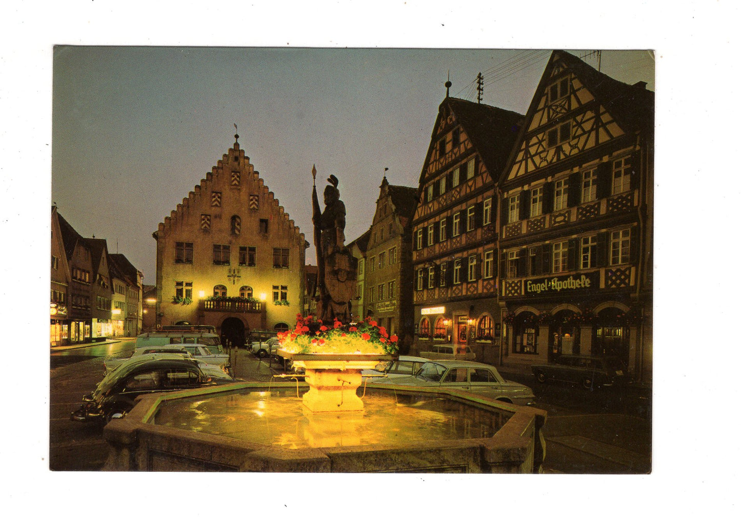 Ansichtskarte Bad Mergentheim / Marktplatz / L1-70