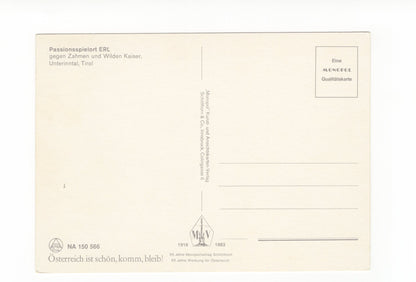 Ansichtskarte Passionsspielort Erl / Unterinntal / Tirol / Österreich