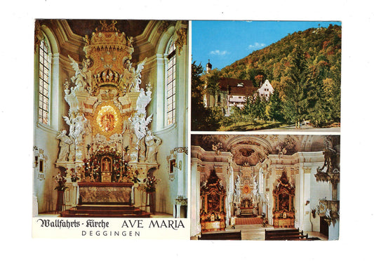 Ansichtskarte Deggingen / Wallfahrts-Kirche Ave Maria