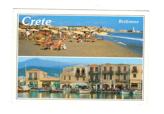 Ansichtskarte Kreta / Rethymno / Griechenland / N1-52