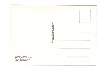 Ansichtskarte Gerona / Catedral / Spanien