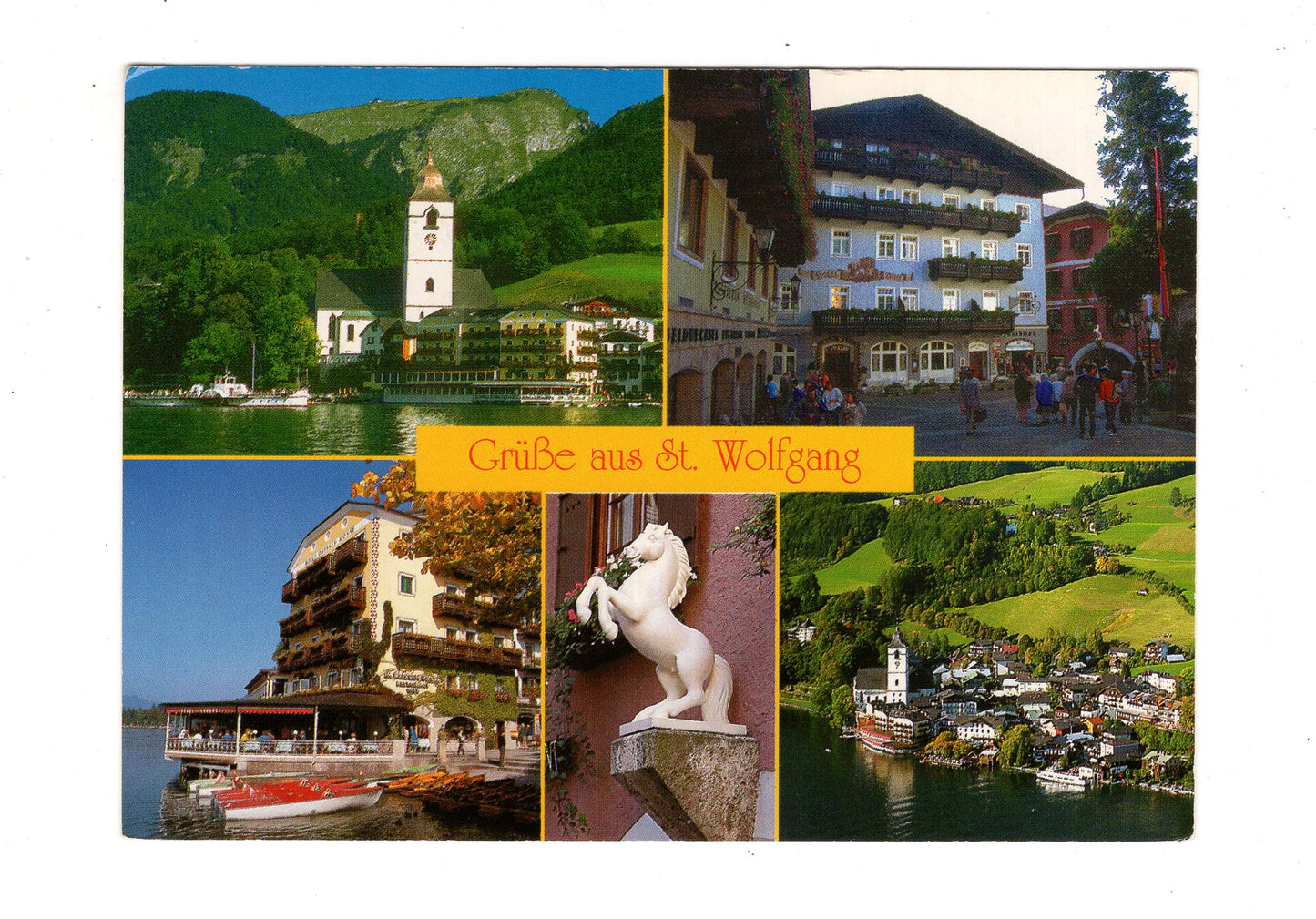Ansichtskarte St. Wolfgang / Salzkammergut / Österreich