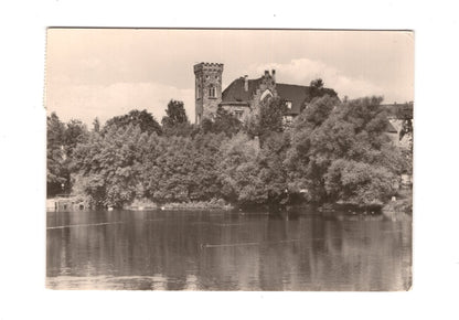 Ansichtskarte Ronneburg / Thüringen / Blick zum Schloss