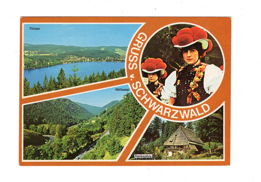 Ansichtskarte Gruß vom Schwarzwald / G1-63