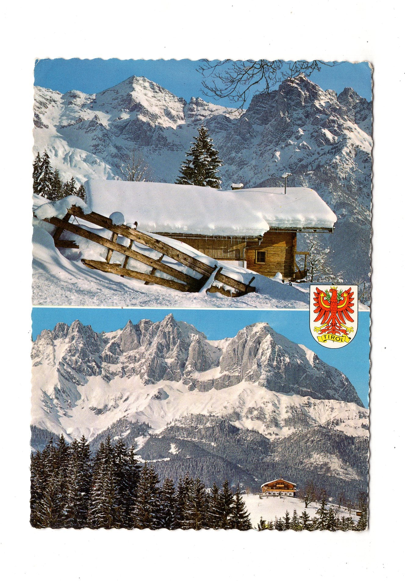 Ansichtskarte Winter in Tirol / Österreich
