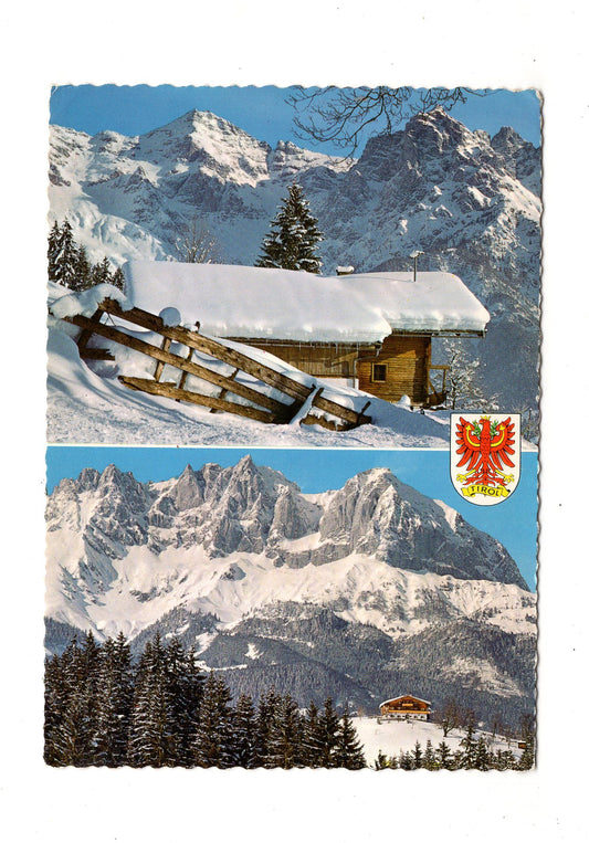 Ansichtskarte Winter in Tirol / Österreich