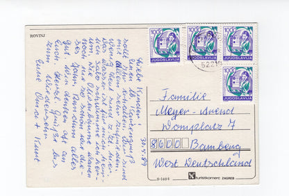 Ansichtskarte Rovinj / Kroatien