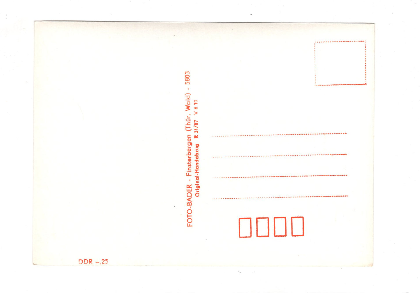 Ansichtskarte Friedrichroda im Thüringer Wald  / I1-58