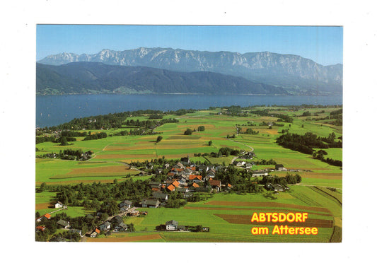 Ansichtskarte Abtsdorf am Attersee / Oberösterreich / Österreich