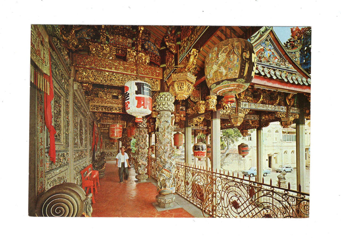 Ansichtskarte Penang / Khoo Kongsi / Malaysia
