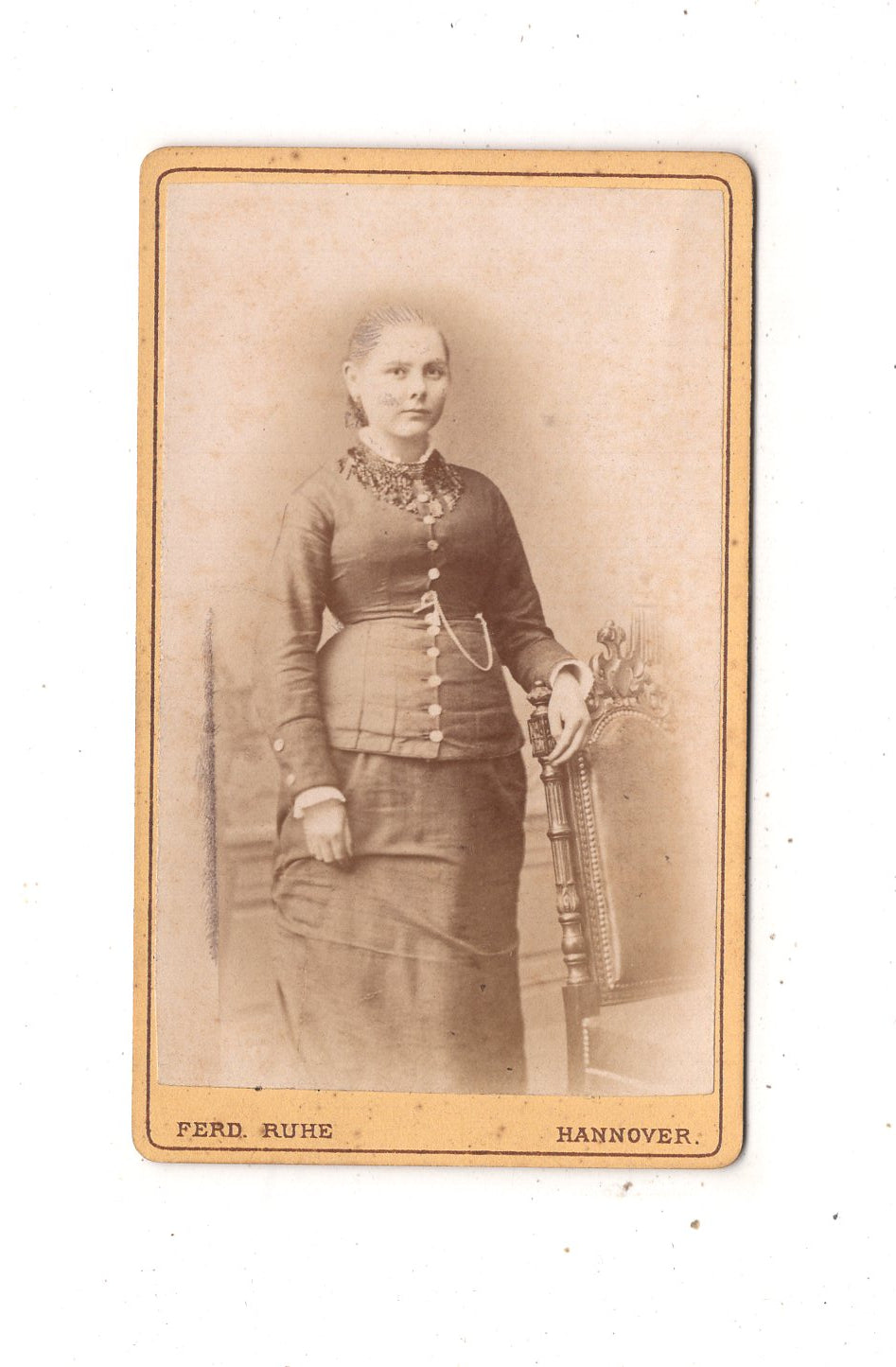 Fotografie Feine Dame - Hannover 1870er