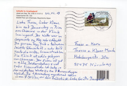 Ansichtskarte Prien am Chiemsee / Klinik St. Irmingard