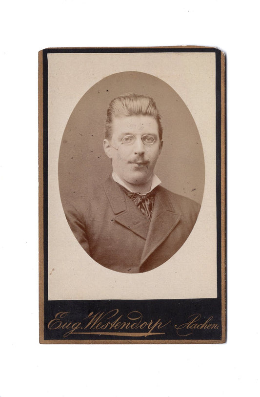 Fotografie Herrenportrait - Aachen 1880er