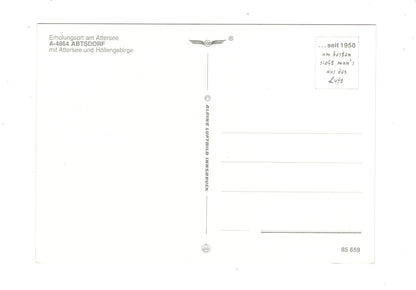Ansichtskarte Abtsdorf am Attersee / Oberösterreich / Österreich