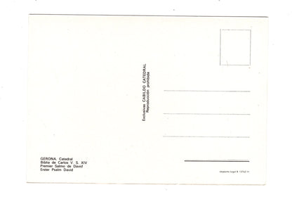 Ansichtskarte Gerona / Catedral / Spanien