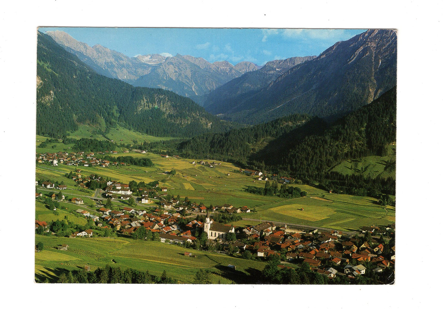 Ansichtskarte Hindelang-Bad Oberdorf / Allgäuer Alpen