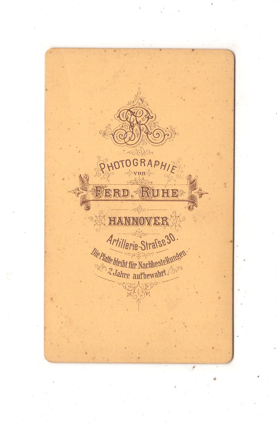 Fotografie Feine Dame - Hannover 1870er
