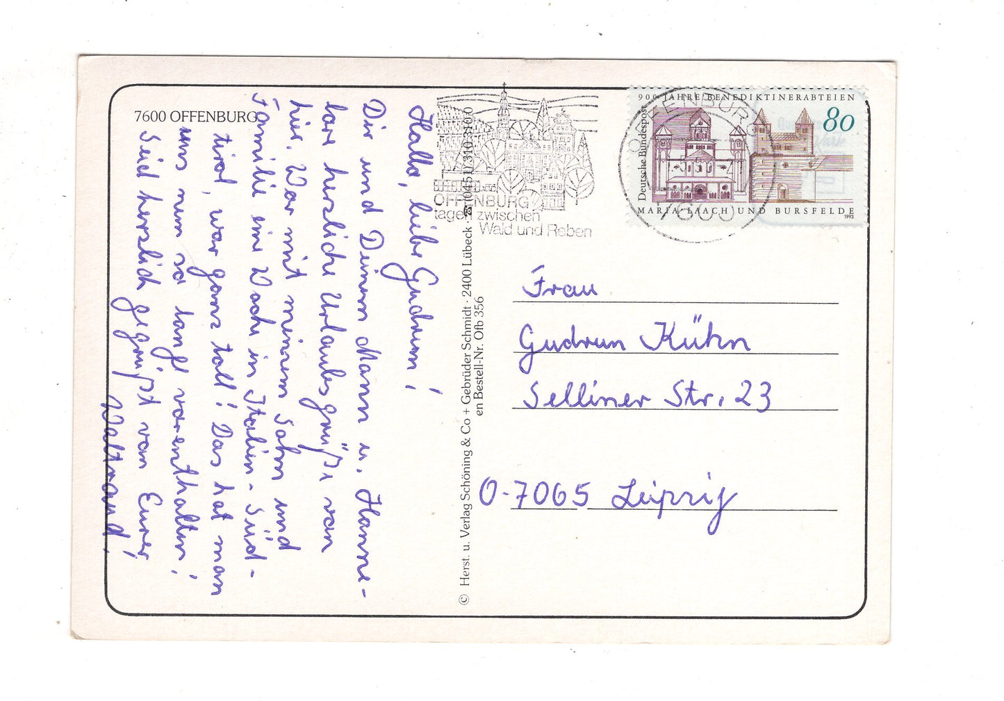 Ansichtskarte Offenburg / J1-70