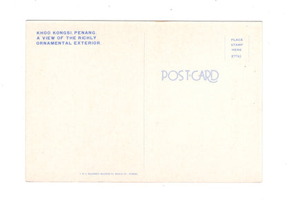 Ansichtskarte Penang / Khoo Kongsi / Malaysia