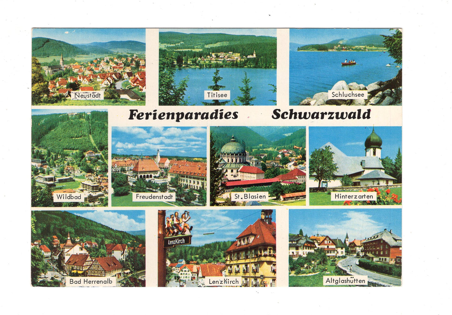 Ansichtskarte Ferienparadies Schwarzwald / G1-63