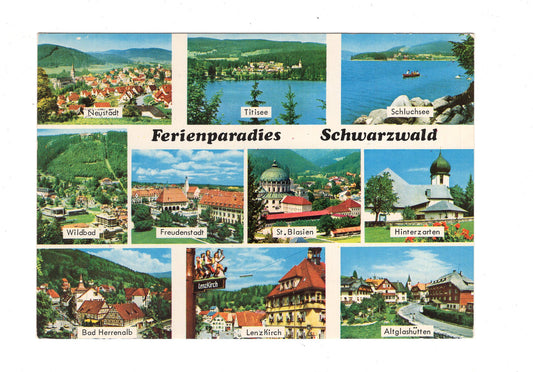 Ansichtskarte Ferienparadies Schwarzwald / G1-63