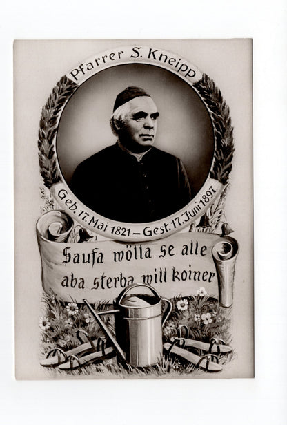 Ansichtskarte Pfarrer Sebastian Kneipp