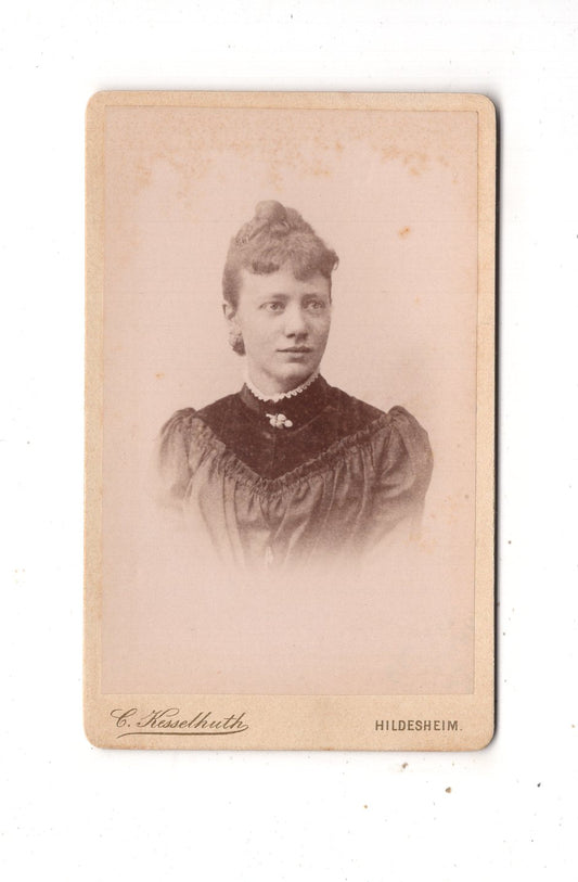 Fotografie Damenportrait - Hildesheim 1880er