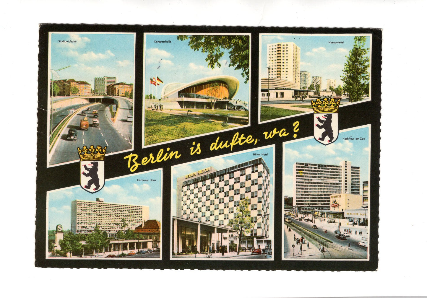 Ansichtskarte Berlin / Stadtautobahn / Kongresshalle +++