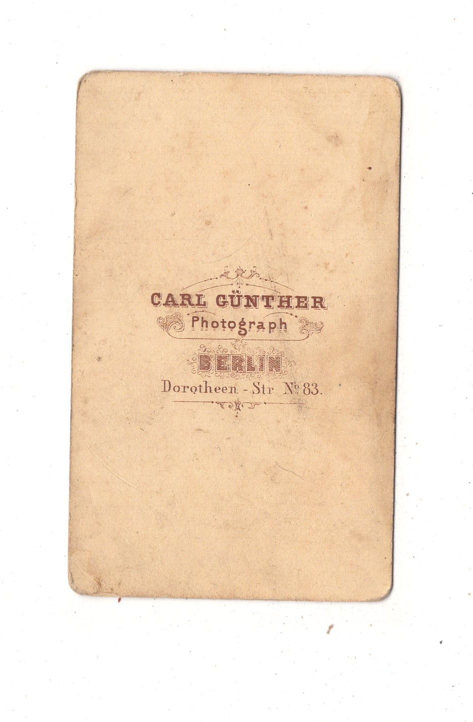 Fotografie Niedliches kleines Kind - Berlin 1860er / CDV M1-31