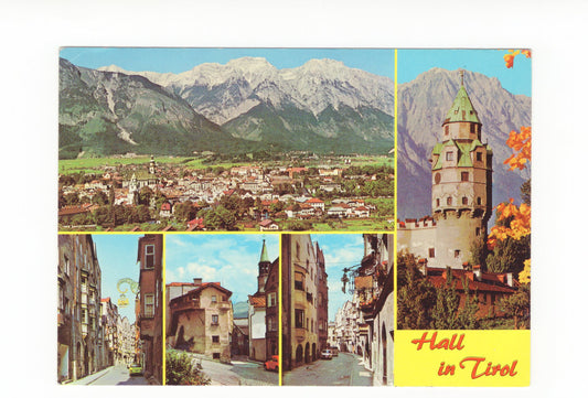 Ansichtskarte Hall in Tirol / Österreich