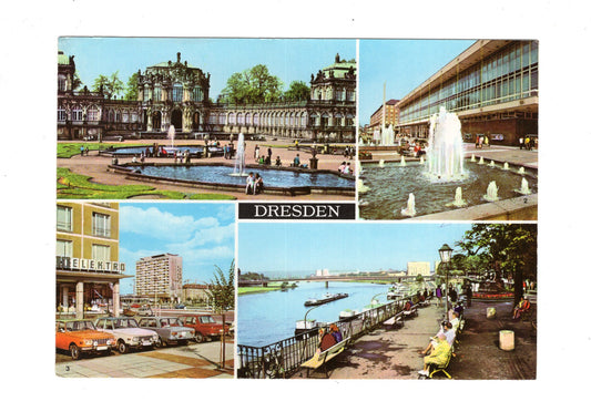 Ansichtskarte Dresden / Zwinger / Am Kulturpalast +++