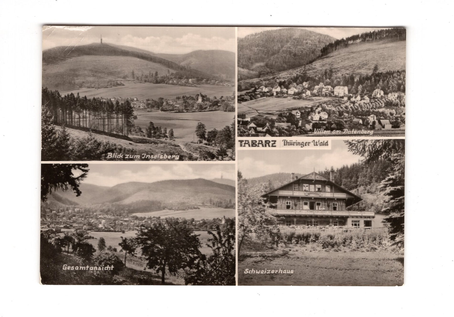 Ansichtskarte Tabarz / Thüringer Wald