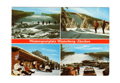 Ansichtskarte Wintersportplatz Winterberg-Züschen / Hochsauerland