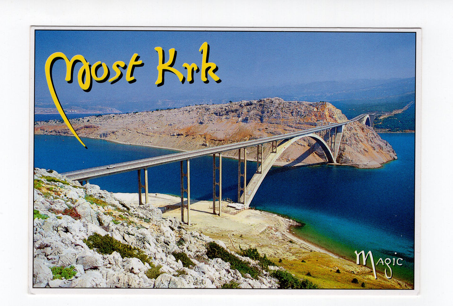 Ansichtskarte Most Krk / Kroatien