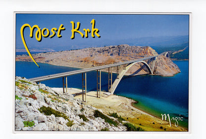 Ansichtskarte Most Krk / Kroatien