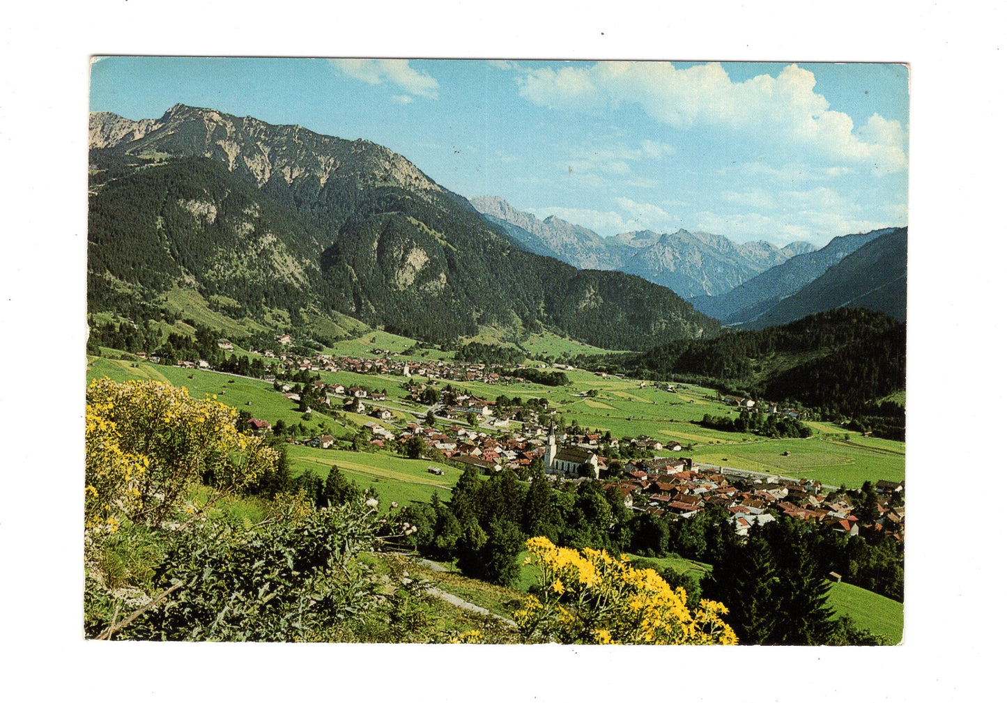 Ansichtskarte Hindelang-Bad Oberdorf / Allgäuer Alpen
