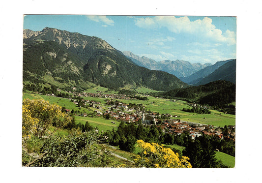 Ansichtskarte Hindelang-Bad Oberdorf / Allgäuer Alpen