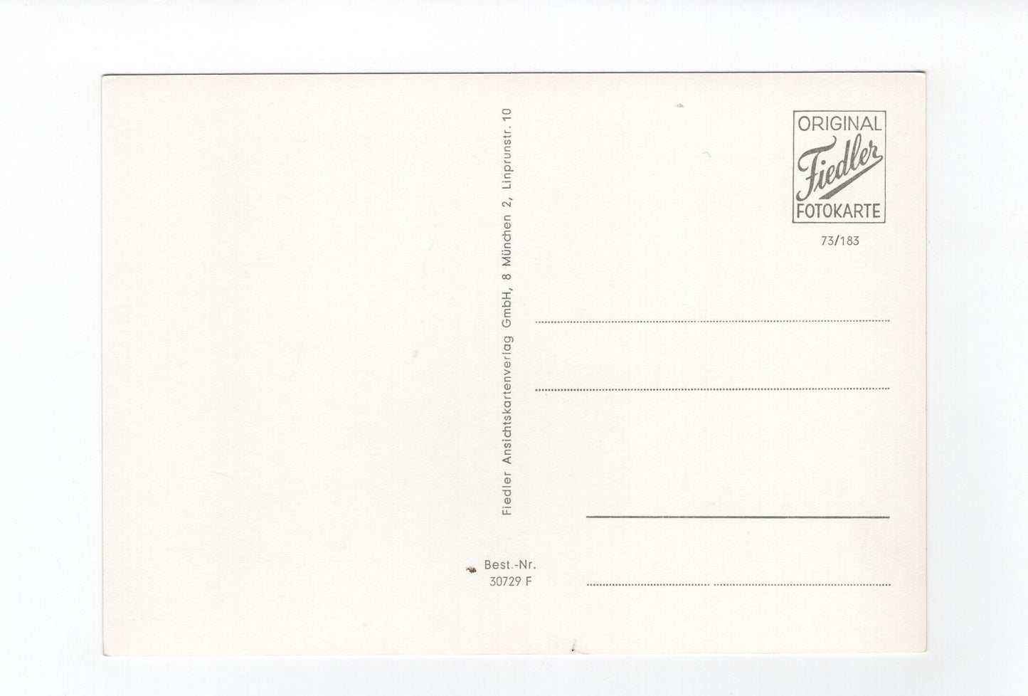 Ansichtskarte Pfarrer Sebastian Kneipp