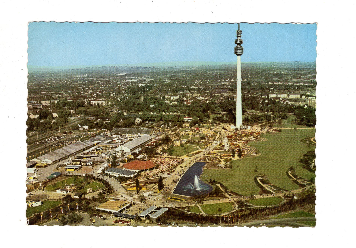 Ansichtskarte Bundesgartenschau Dortmund 1959 / J1-54