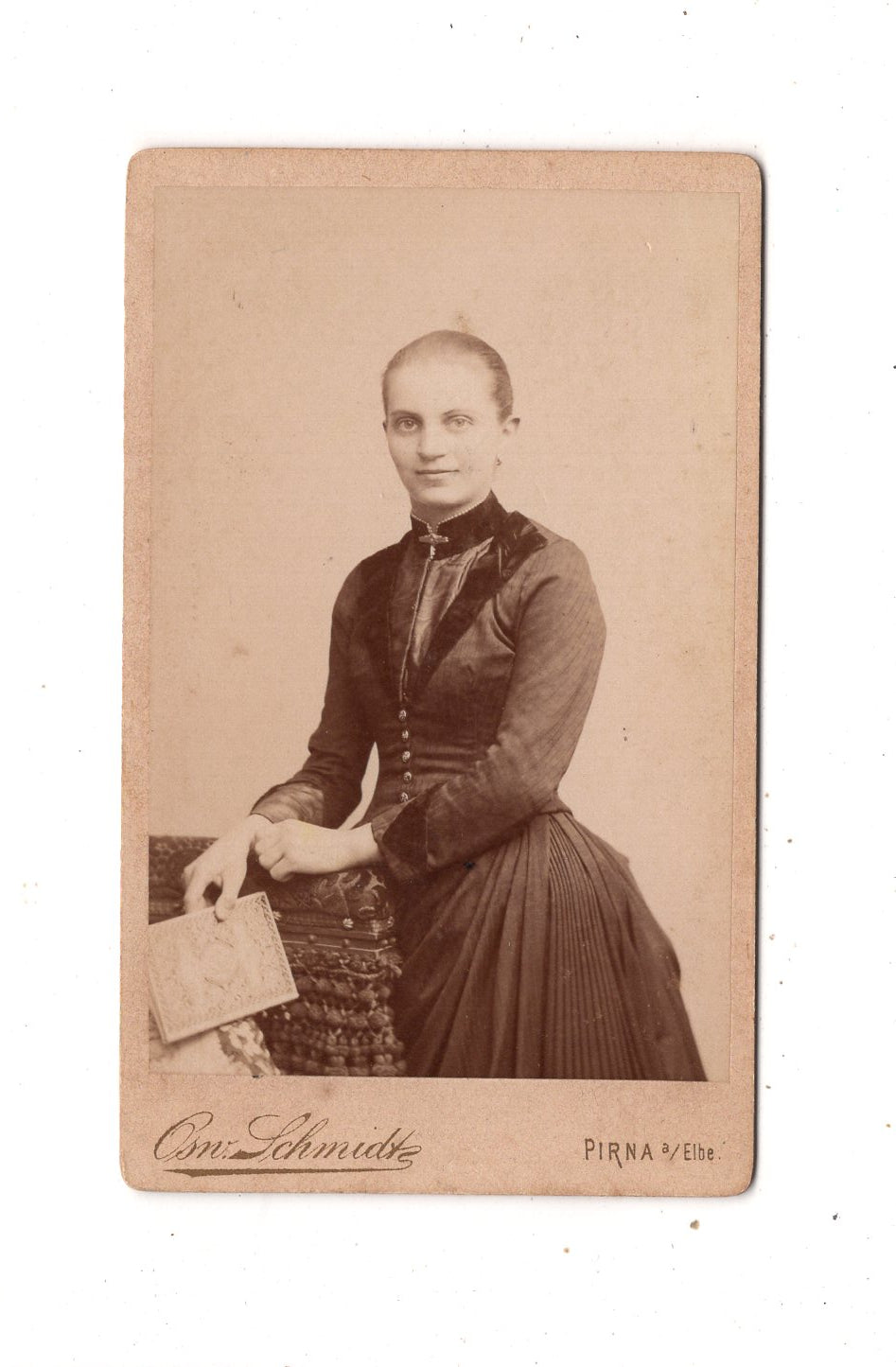 Fotografie Feine Dame - Pirna 1880er