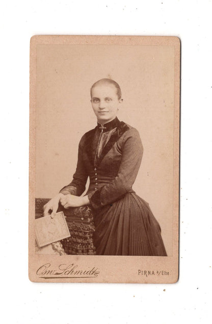 Fotografie Feine Dame - Pirna 1880er